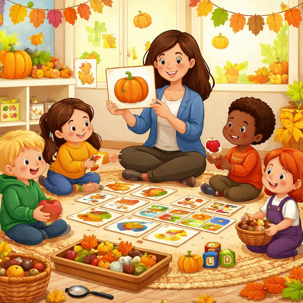 Fall Games Explained by a Teacher Through Seasonal Play, Language Learning, and Creative Activities for Young English Learners