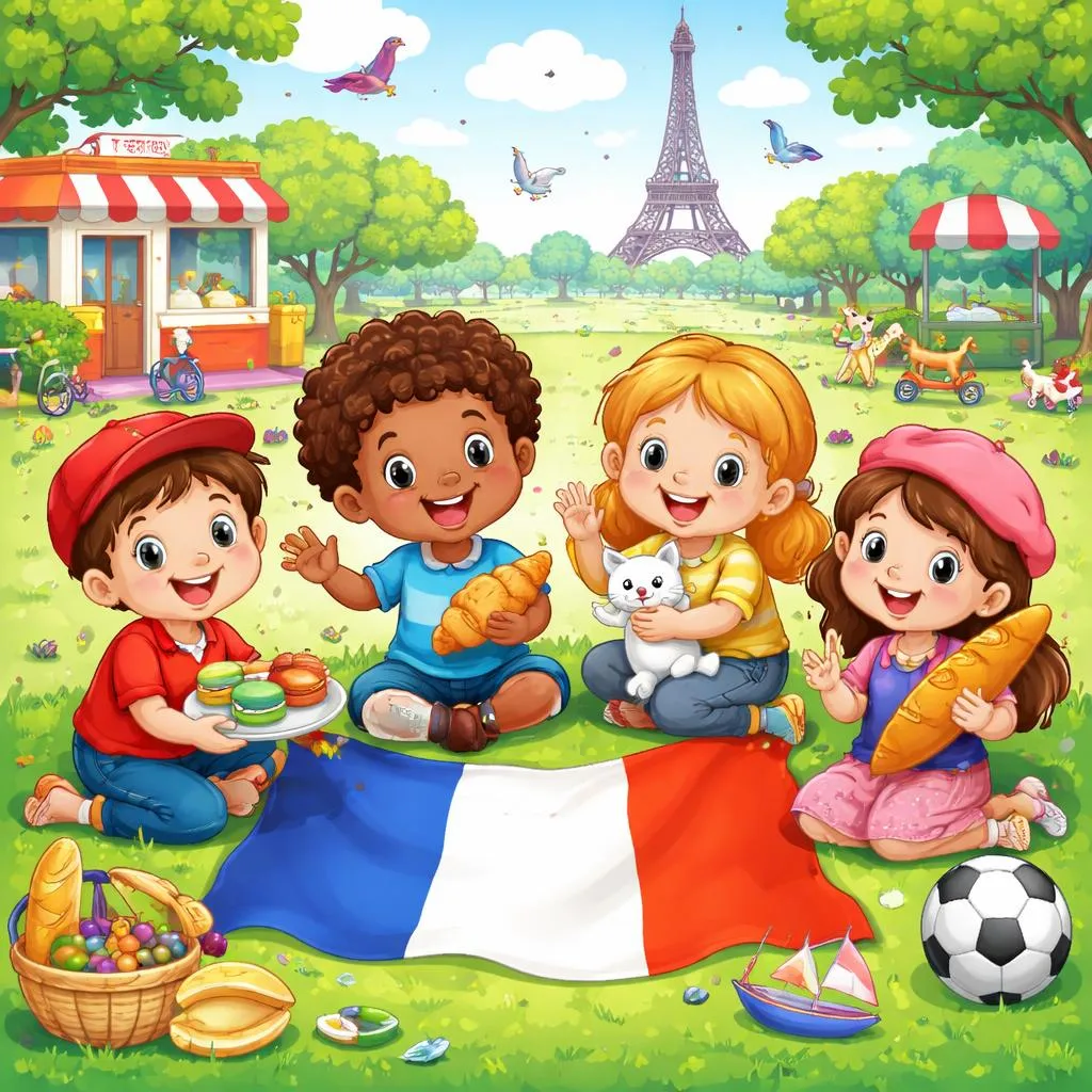 French Language Common Phrases: Easy Everyday French for Children