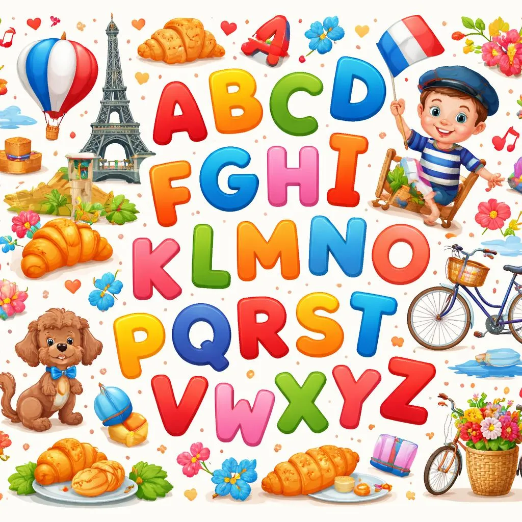 French Letters: Learn the Alphabet and Sounds of the French Language