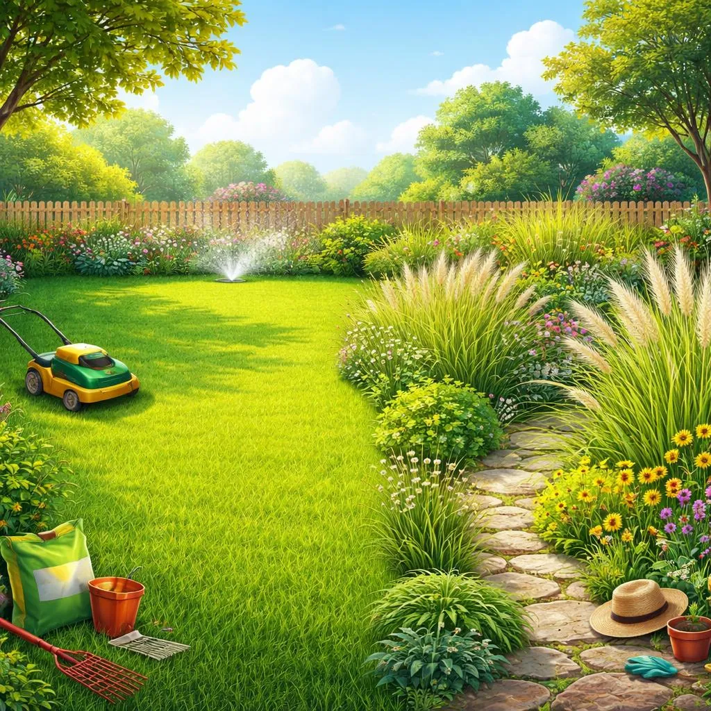 Grass and Lawn: Are They Both Just Green Ground Cover in Your Yard?