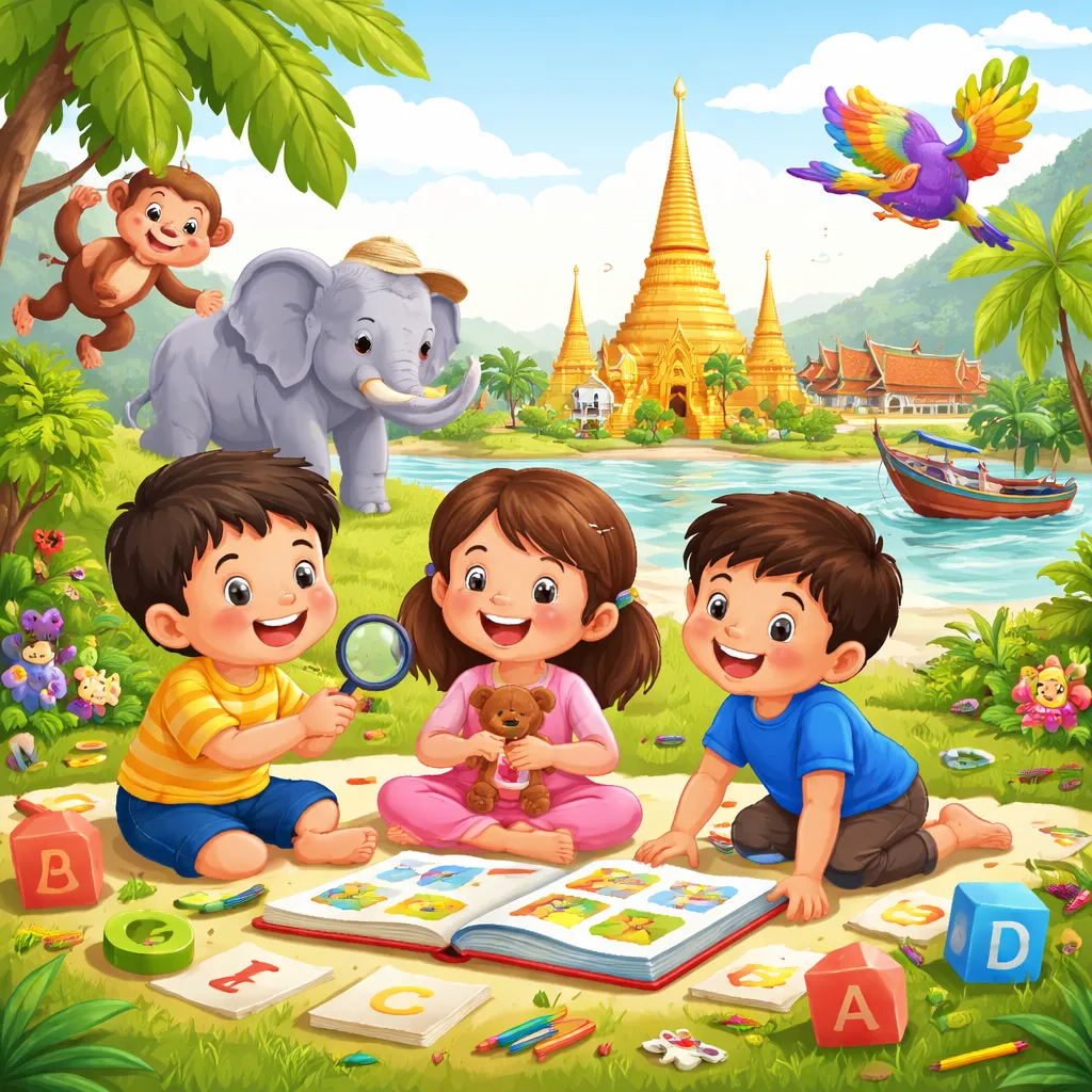 Grow Kids’ English Reading with Learning Reading: Thailand Together