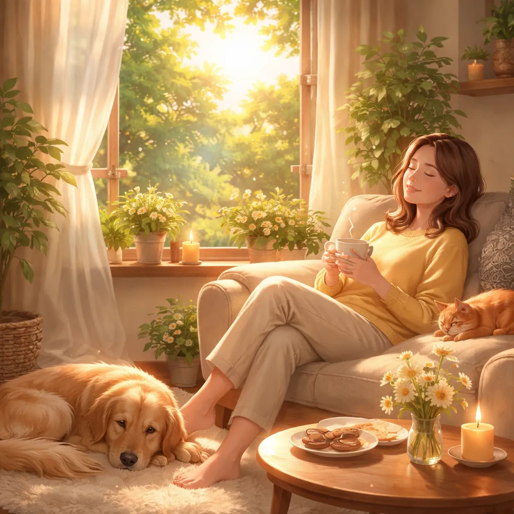 Have You Ever Felt Both “Happy and Content” on a Quiet Afternoon?