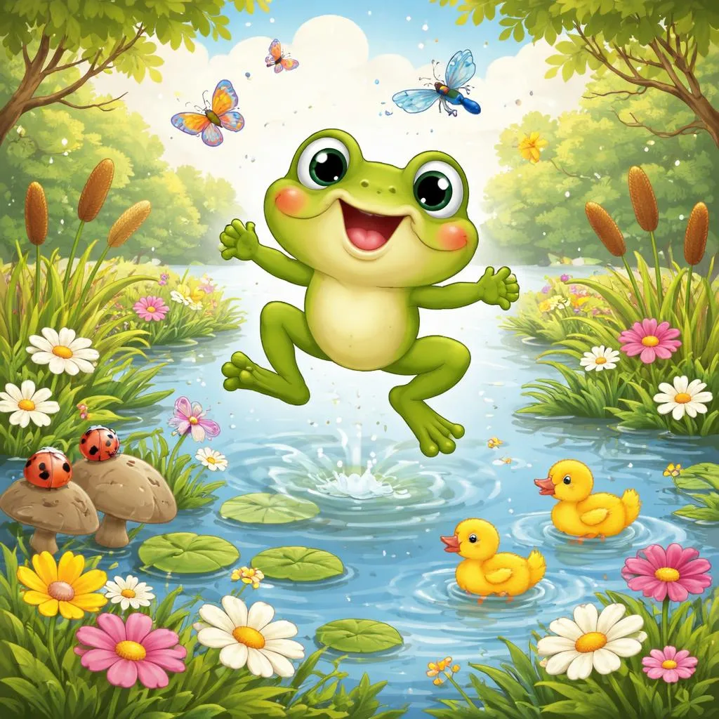 Pernahkah Kamu Mendengar Lagu Turki: Katak Kecil (Küçük Kurbağa) Melompat?