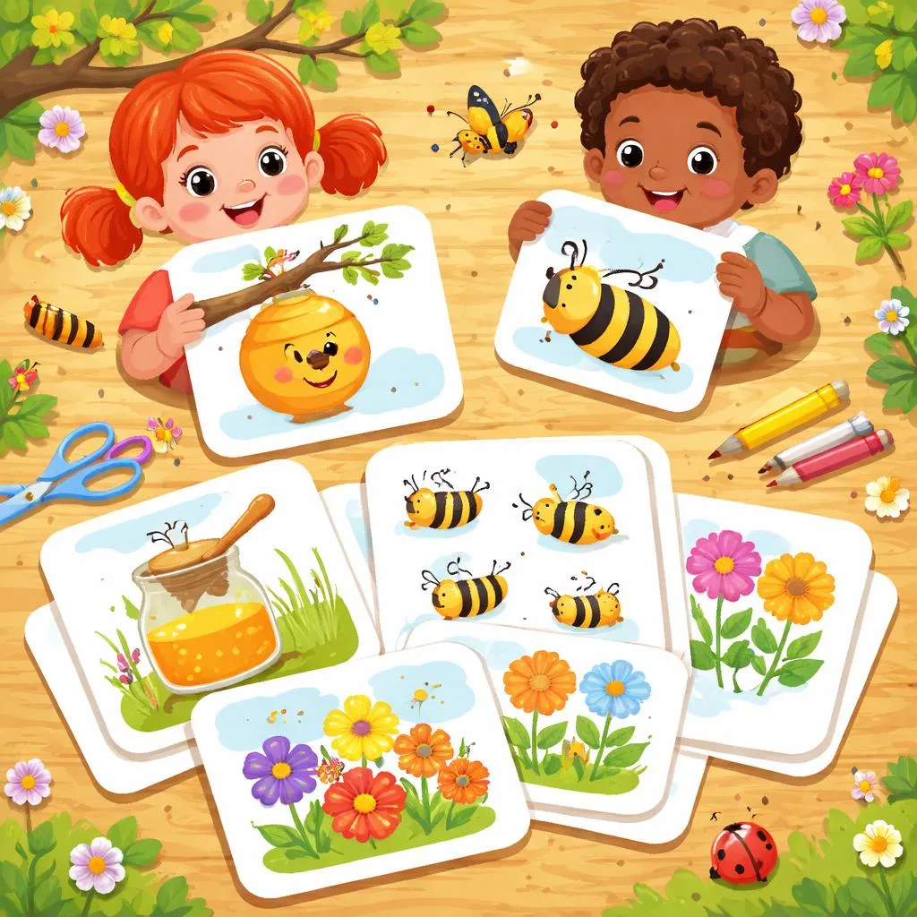 Here Is The Beehive Flashcards For Kids – Free Printable PDF