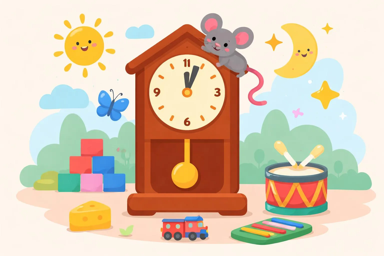 Hickory, Dickory, Dock - Nursery Rhymes And Traditional Poems By FCIT