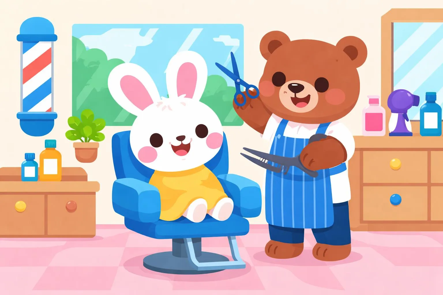 Hippity—Hop to the Barber Shop - Nursery Rhymes And Traditional Poems By FCIT
