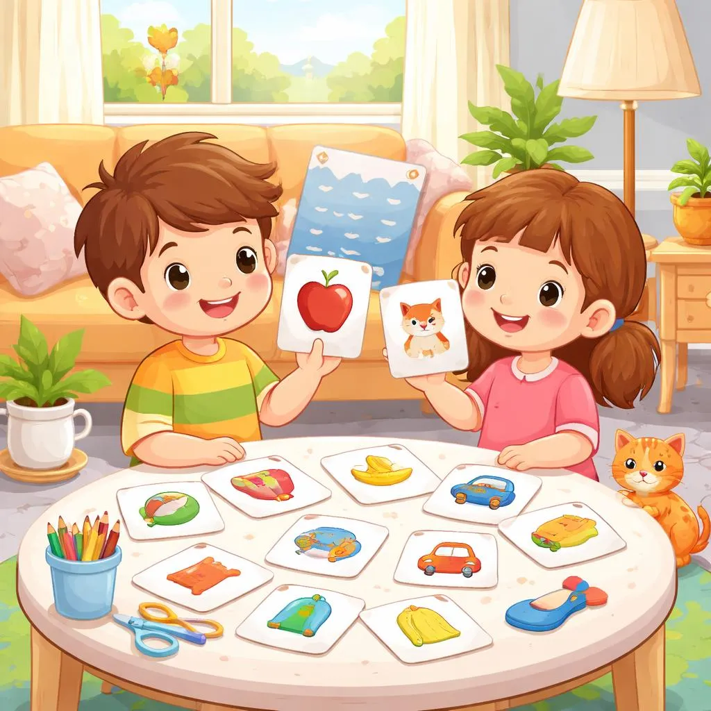 Haus-Lernkarten für Kinder – Kostenloses PDF zum Ausdrucken