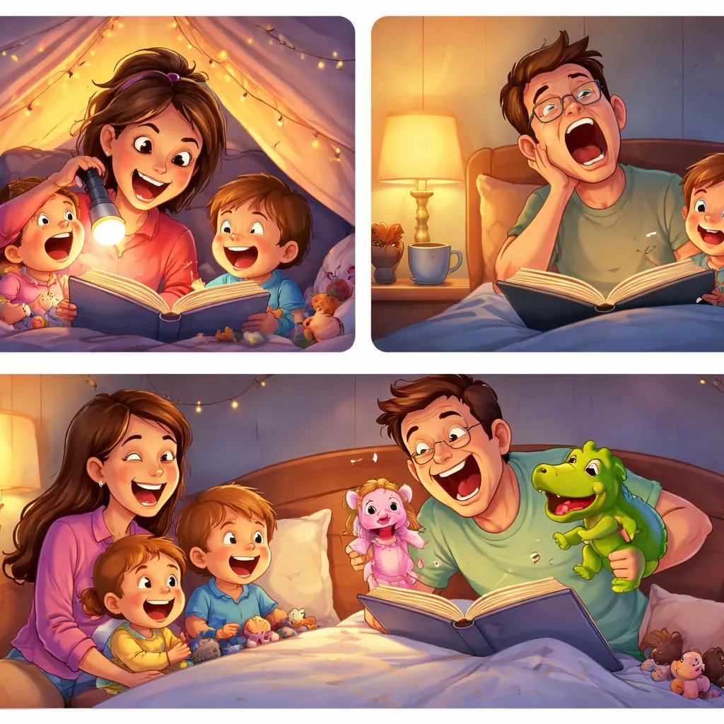 Comment les histoires du soir sont-elles souvent lues ? 3 exemples amusants pour vous le montrer