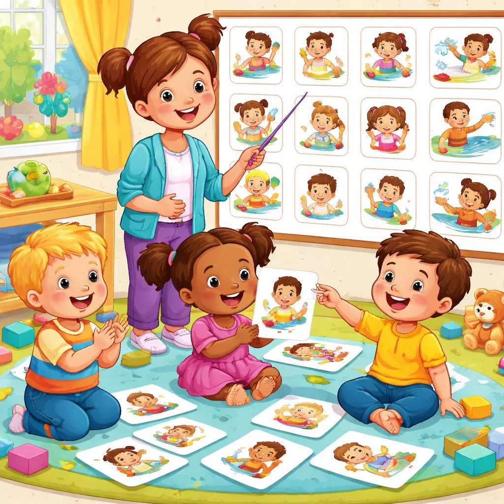 Bagaimana Anak Usia 4 Tahun Dapat Mempelajari 50 Partisip Umum?