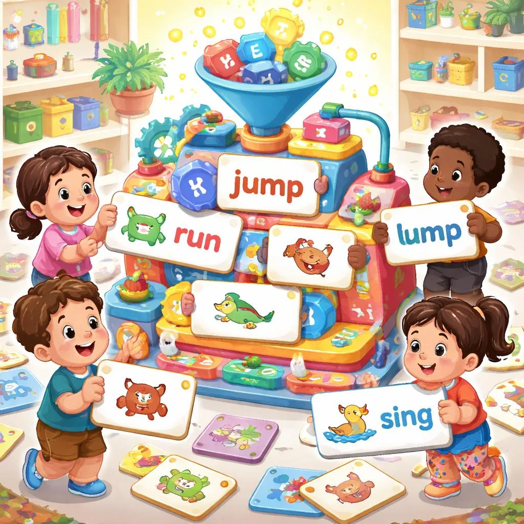 Como Crianças de 5 Anos Podem Dominar 60 Predicados-Chave? Encontre o Seu Motor de Frases!