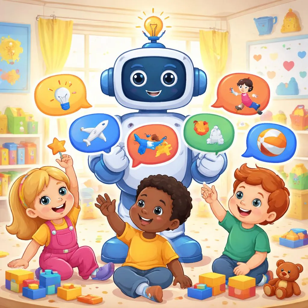How Can 5-Year-Old Preschoolers Use 60 Key Modal Verbs? Be a Word Helper Robot!