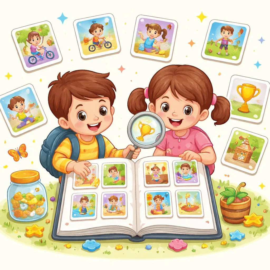 7岁孩子如何收集80个必须掌握的完成时动词？ 填满你的单词记忆书！