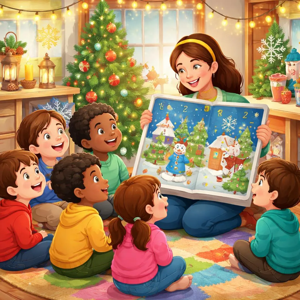 How Can a Children's Advent Story Build Language and Anticipation in the Classroom?