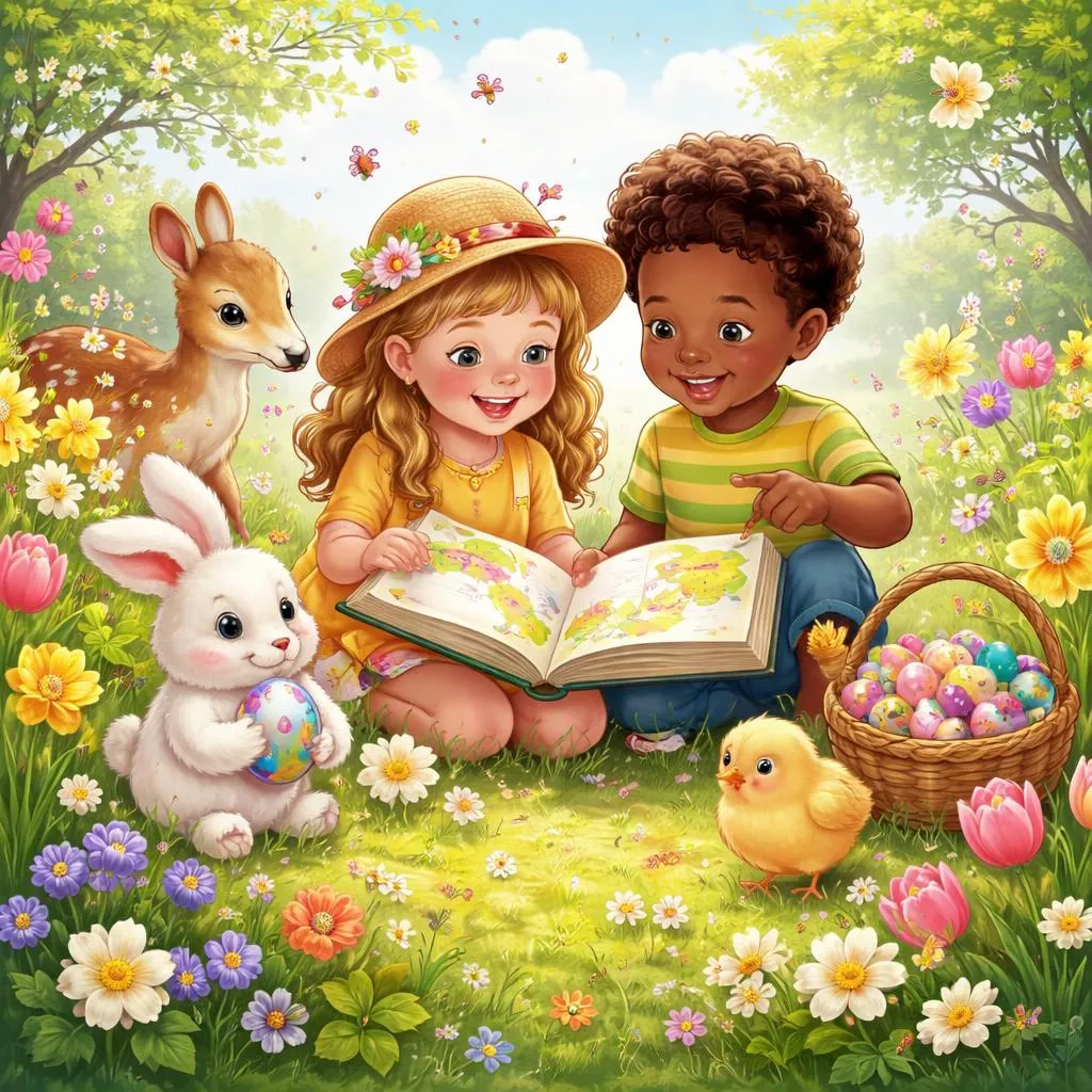 How Can a Children's Story for Easter Teach Spring Vocabulary and Themes of Renewal?