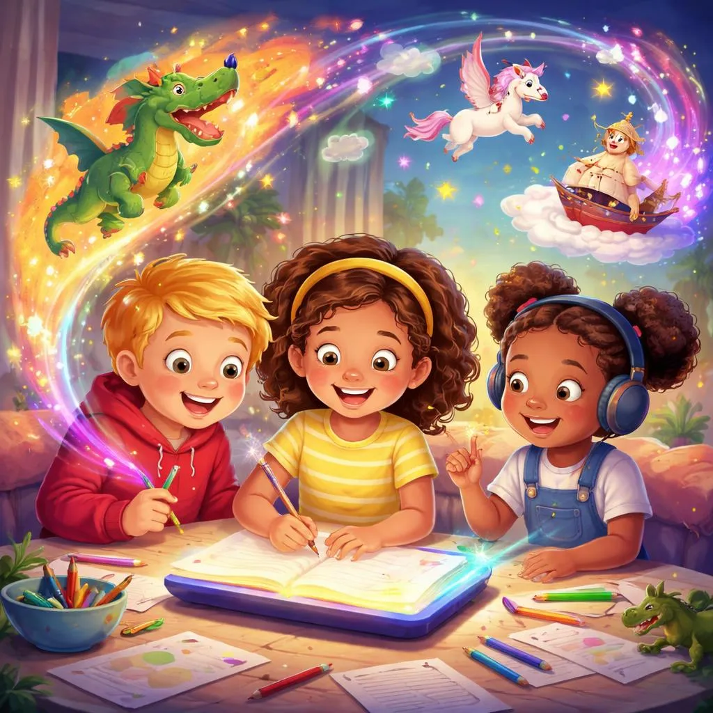 How Can a Children's Story Generator Spark Creativity in Young Writers?