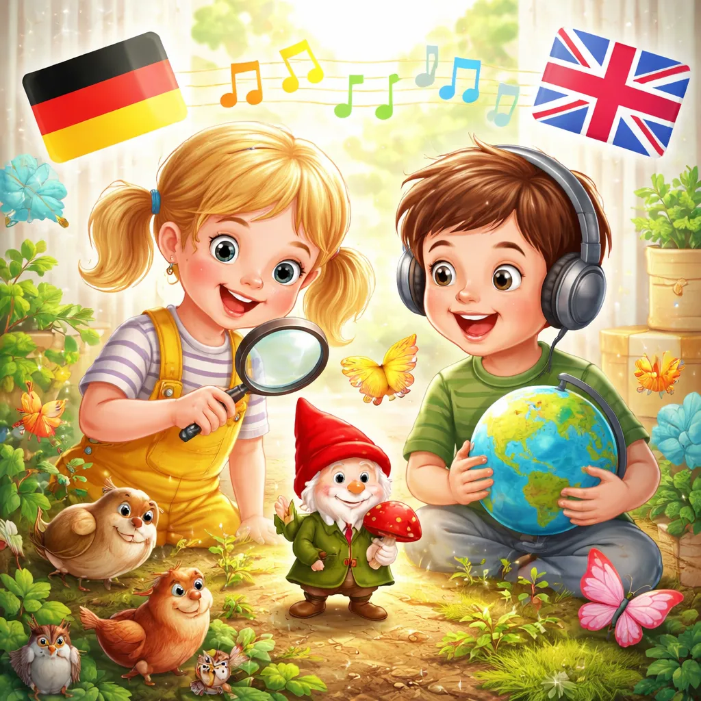 How Can a German Song Like “A Little Man Stands in the Forest” Spark Your Child’s Curiosity in English?