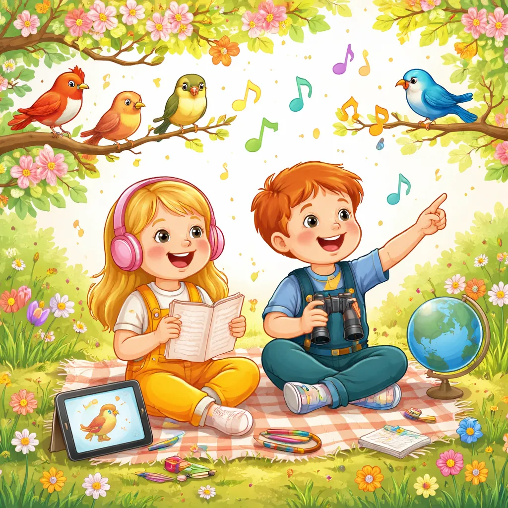 How Can a German Song Like “All Birds Are Already Here” Welcome Spring Into Your Child’s English Learning?