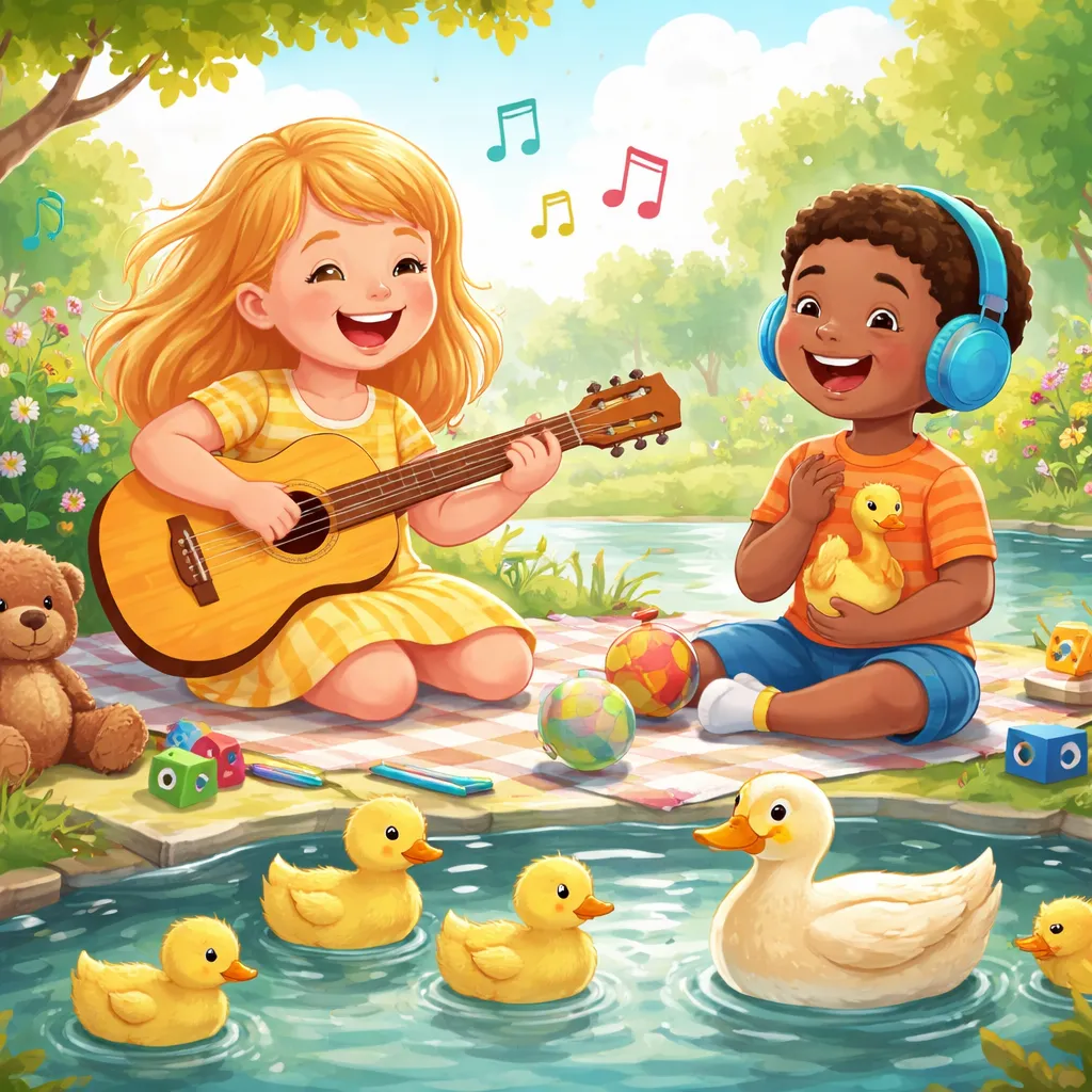 How Can a German Song Like “All My Ducklings (Alle meine Entchen)” Make English Learning Playful and Warm?