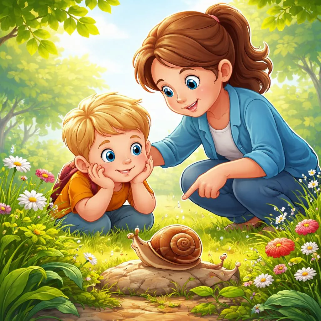 How Can a German Song Like “Little Snail (Schnecke, Schnecke)” Teach Your Child About Patience in English?