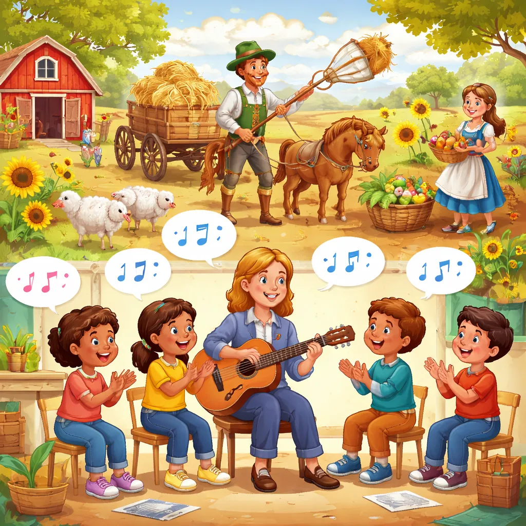 How Can a German Song Like “The Farmer and the Peasant” Bring the Sounds of Work and Play into English Learning?