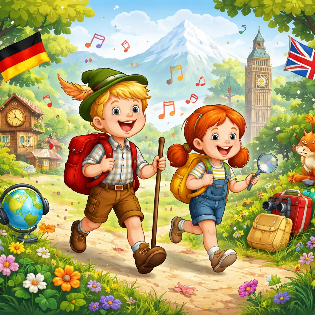 Bagaimana Lagu Jerman "The Happy Wanderer" Dapat Menginspirasi Petualangan Belajar Bahasa Inggris Anak Anda?