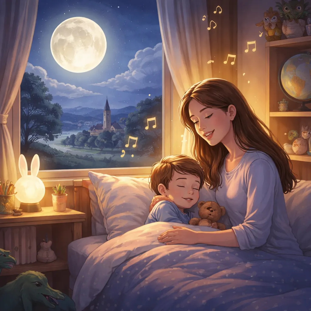 Como uma Canção Alemã Como “The Moon Has Risen” Pode Trazer Paz e Reflexão para o Aprendizado de Inglês do Seu Filho?