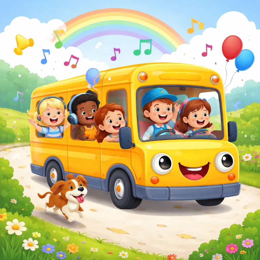 How Can a German Song Like “The Wheels on the Bus” Make English Learning a Joyful Ride?