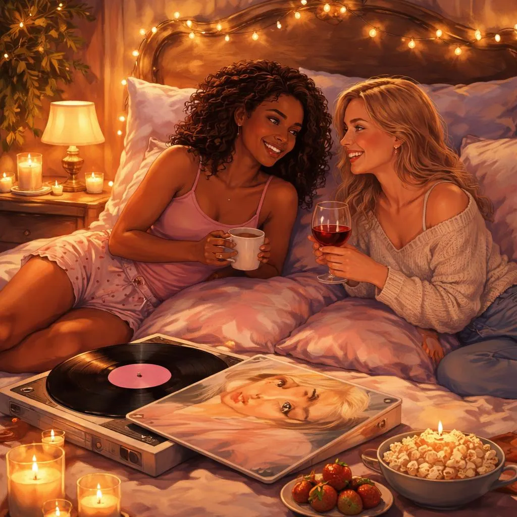 Comment un album de 'Bedtime Stories' de Madonna sur vinyle peut inspirer une nuit de partage chaleureuse ?