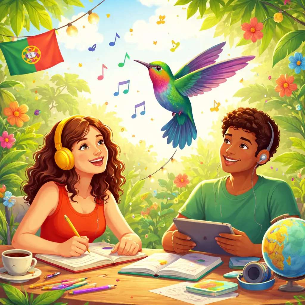How Can a Portuguese Song Like “The Little Hummingbird (O Beija-flor)” Inspire English Learning?