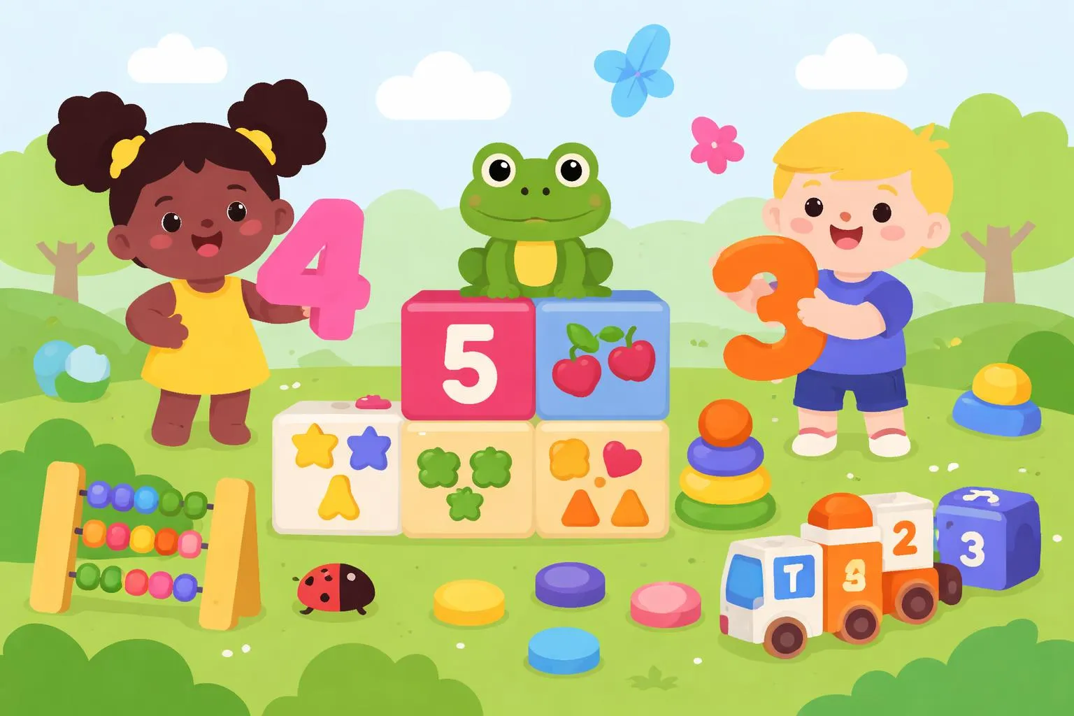 How Can a Preschool Math Worksheet Make First Numbers Feel Like Play ...