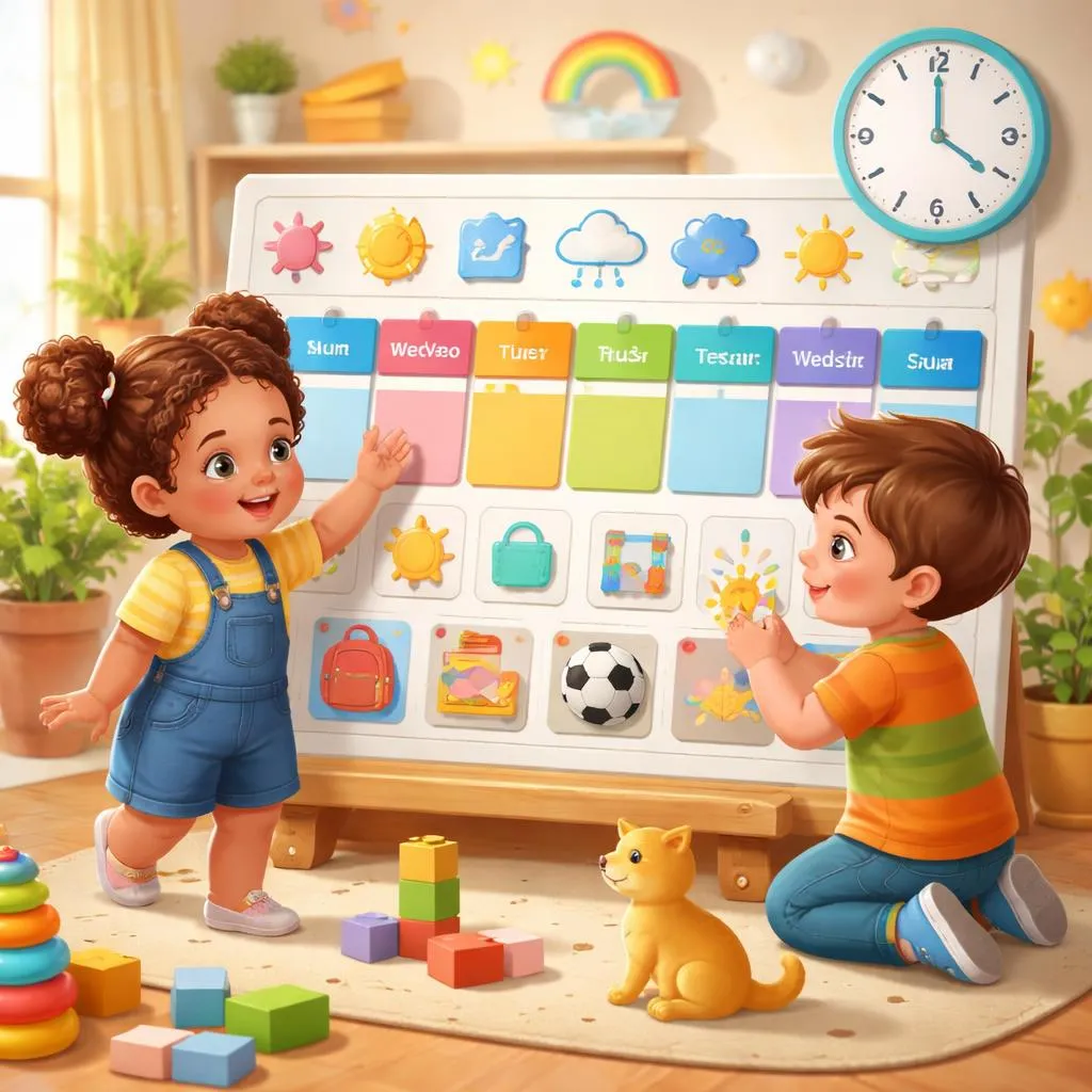 How Can a "Weekday Calendar" Help Children Learn Time Concepts?