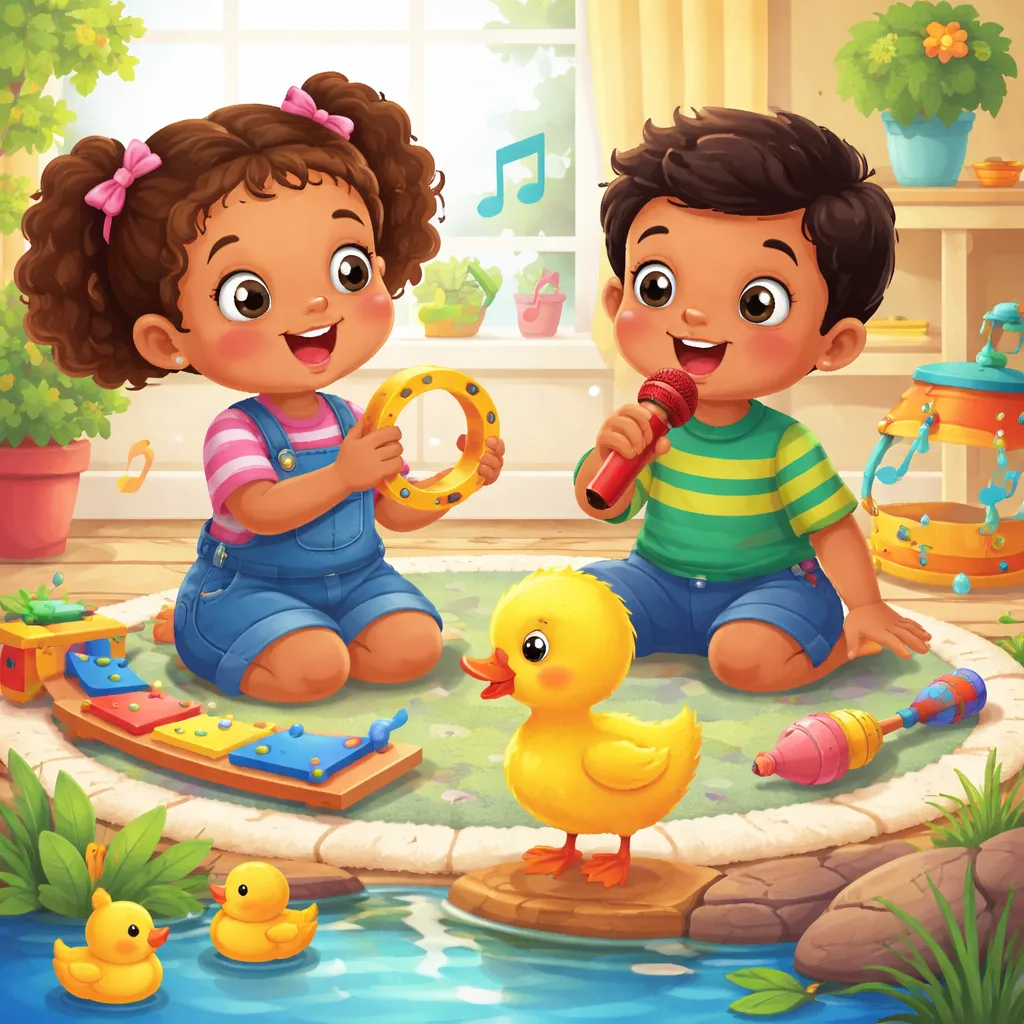 How Can an Arabic Song Like “The Little Duck (البطة الصغيرة)” Teach Your Child About Sounds and Play in English?