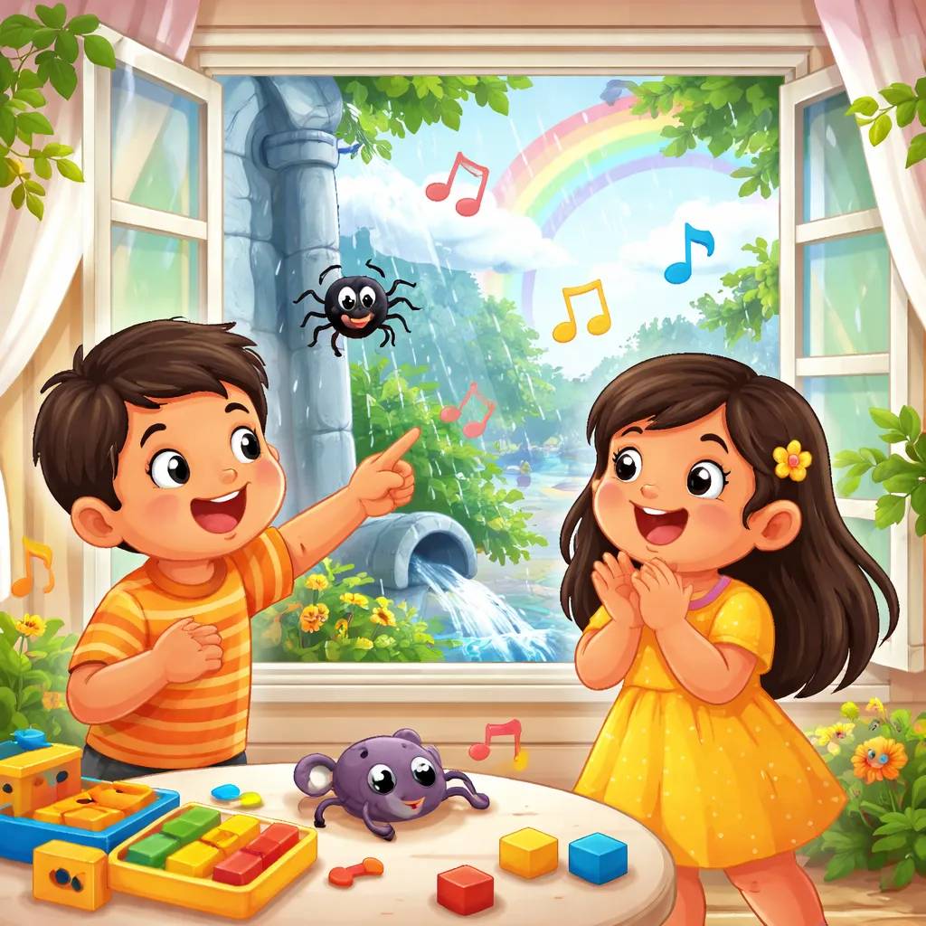 كيف يمكن لأغنية إندونيسية مثل "Itsy Bitsy Spider (Laba-laba Kecil)" أن تعلم طفلك عن المثابرة باللغة الإنجليزية؟