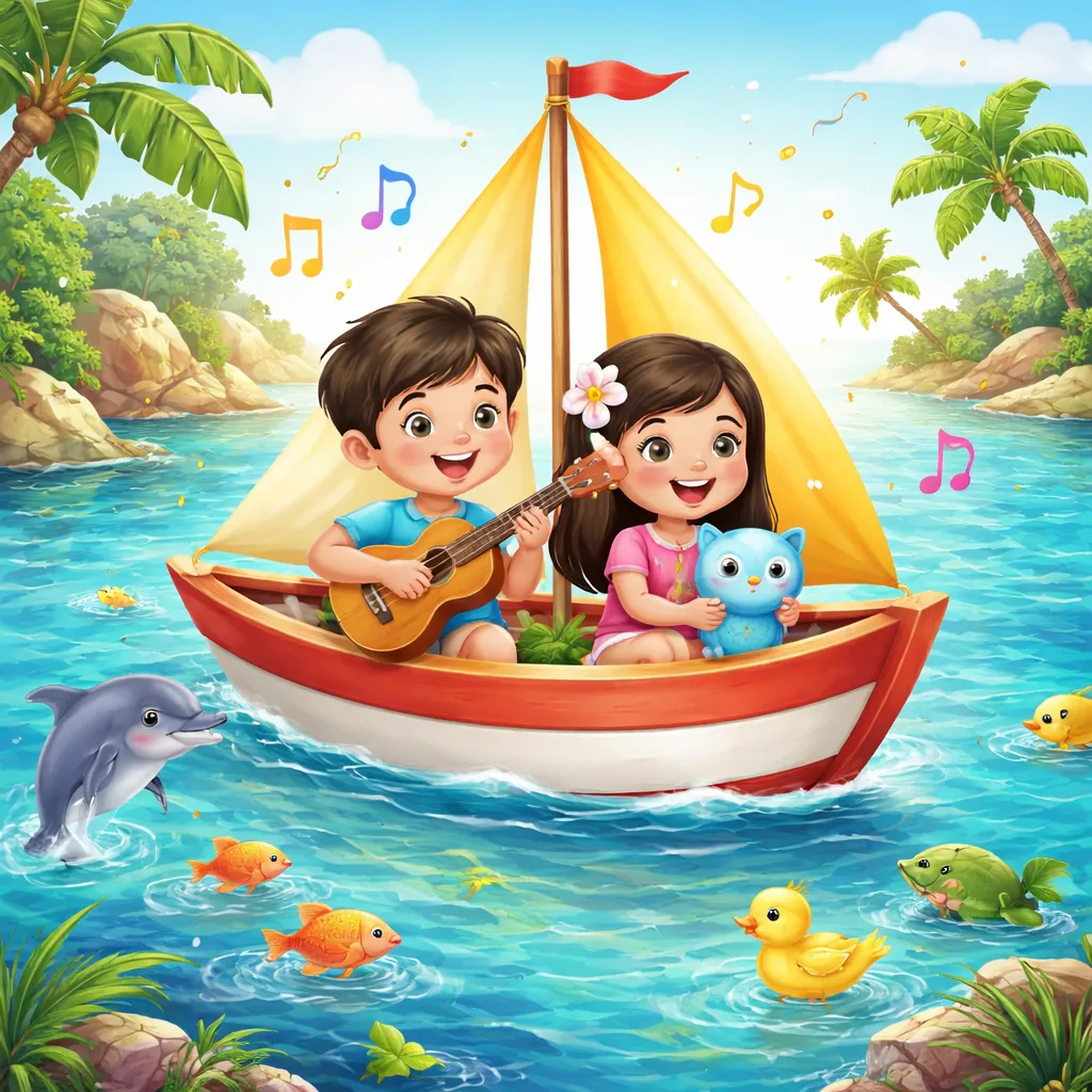 How Can an Indonesian Song Like “My Little Boat” Float Your Child’s English Learning to Calm Waters?