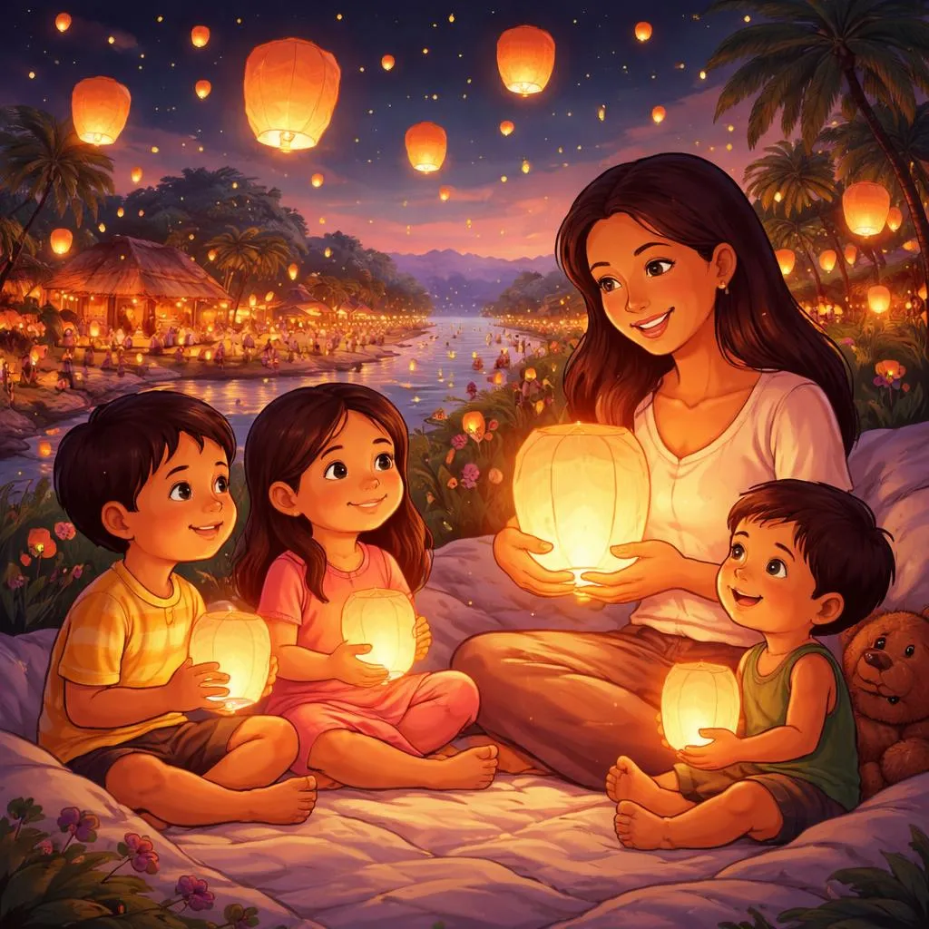 Bagaimana Dongeng Pengantar Tidur Filipina Dapat Mengajarkan Berbagi? Sebuah Kisah Festival Lentera tentang Kehangatan dan Cahaya