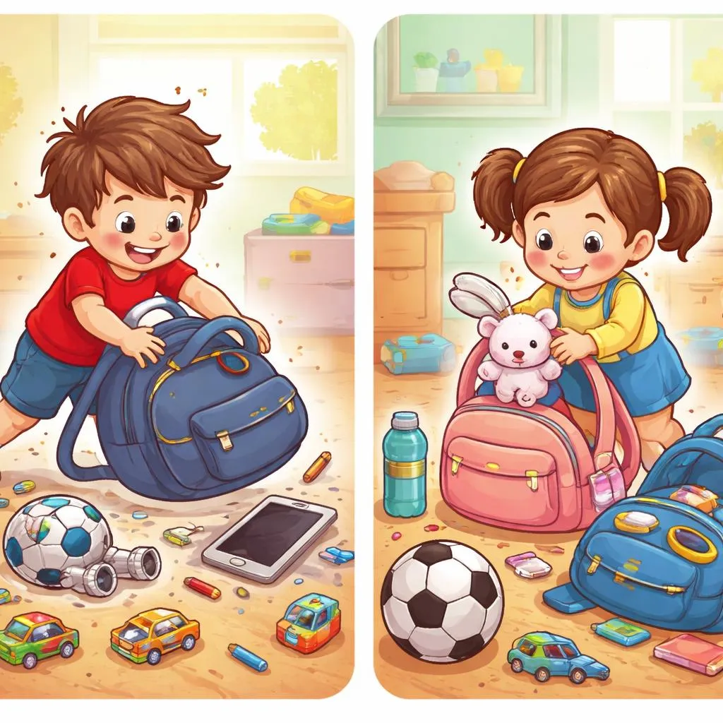 如何讓孩子們處理自己的物品時,區分「破壞」與「損壞」?