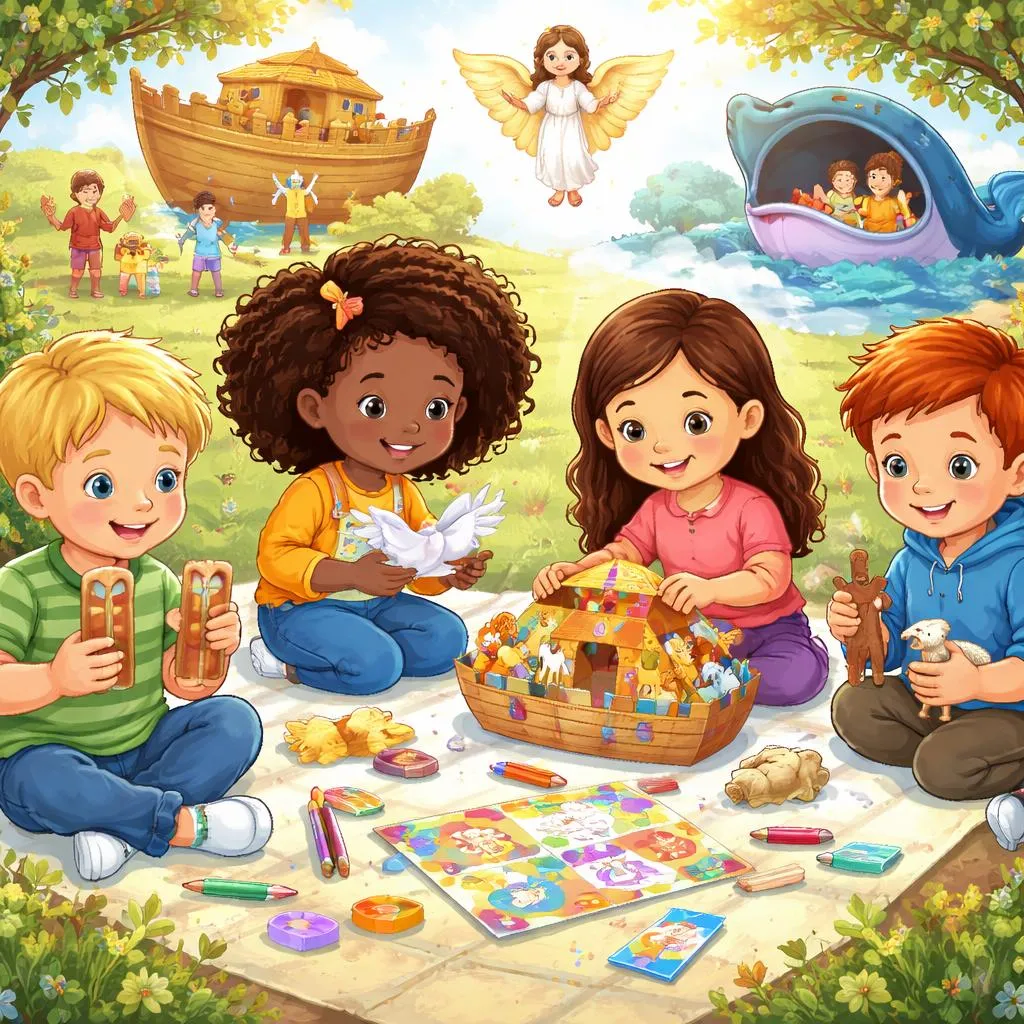 How Can Children's Bible Stories and Activities Build Faith and Learning Together?