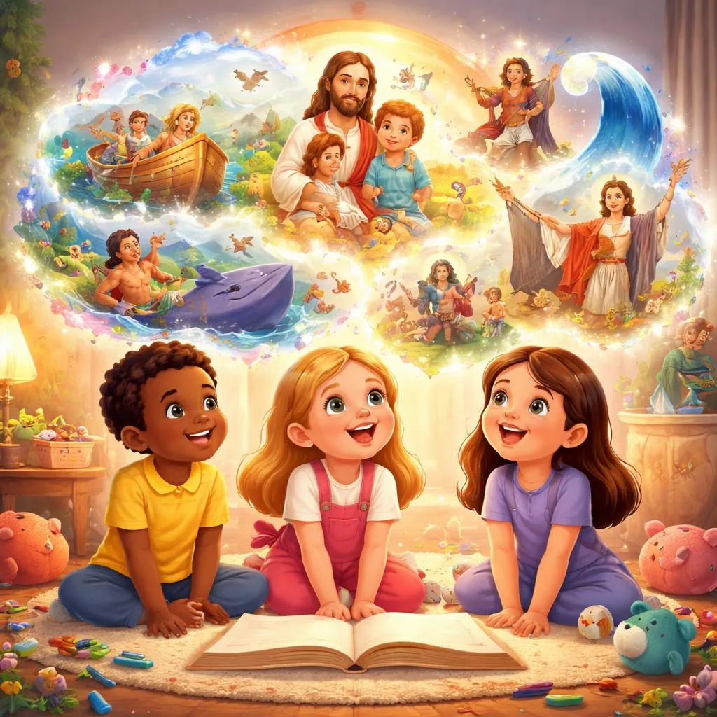 兒童聖經故事插圖如何為年輕的心靈注入生命？