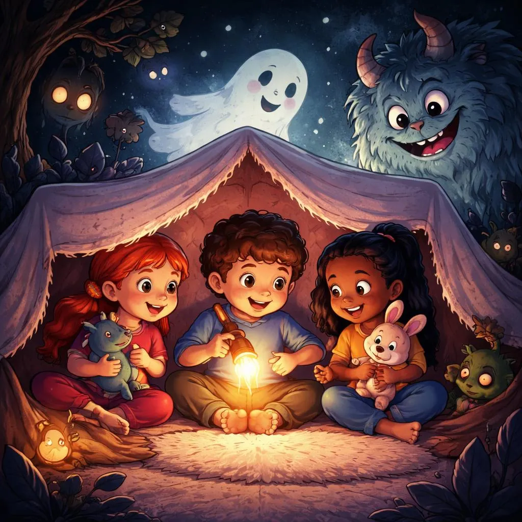 How Can Children's Scary Stories Build Courage Vocabulary and Manage Fear Through Narrative?