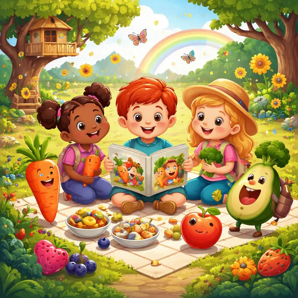 How Can Children's Stories About Healthy Eating Make Nutrition Fun and Memorable?
