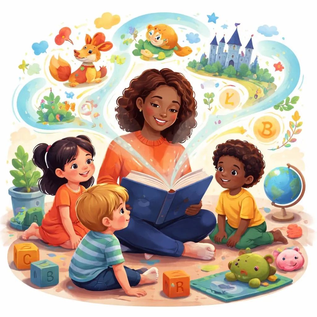 How Can Children's Stories with Moral Teach Values and Language Simultaneously?