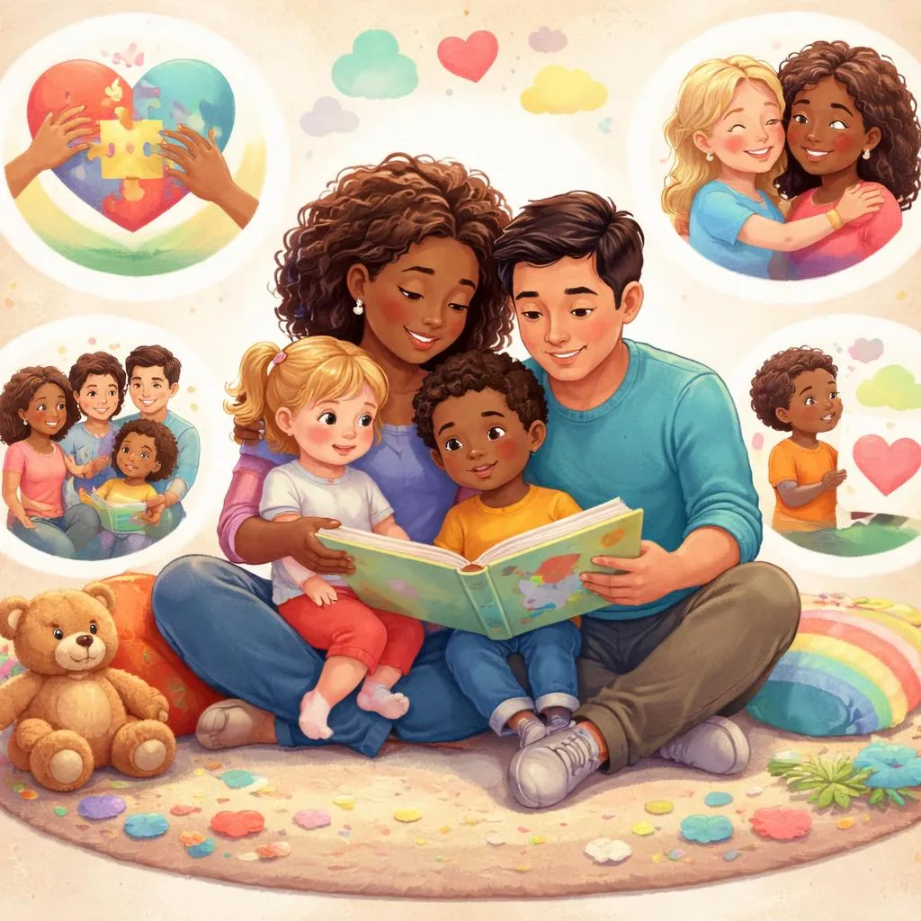 How Can Children's Story Books on Adoption Support Emotional Vocabulary and Family Understanding?