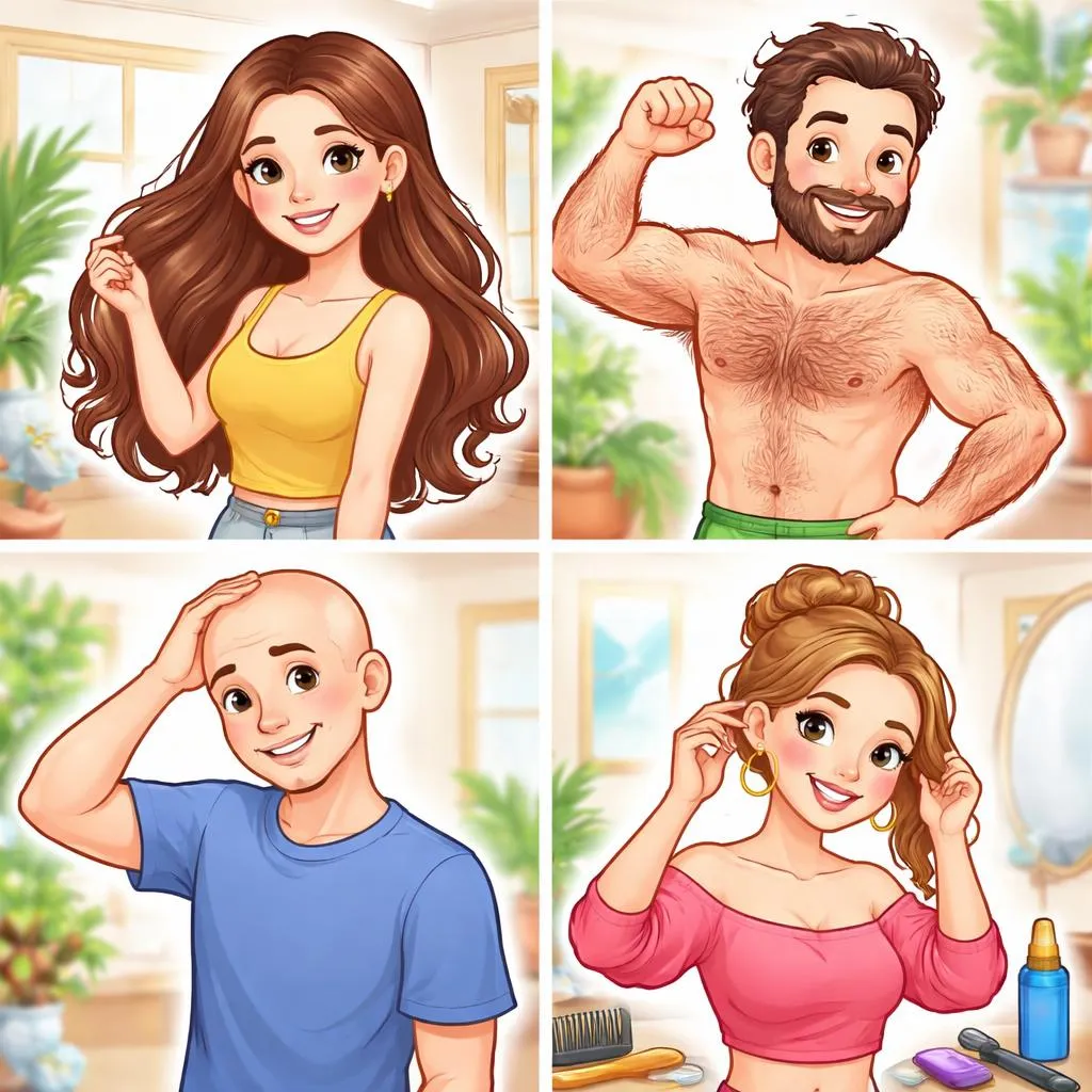 How Can I Easily Tell Hair, Hairy, Hairless, and Hairstyle Apart in My Daily English Life?