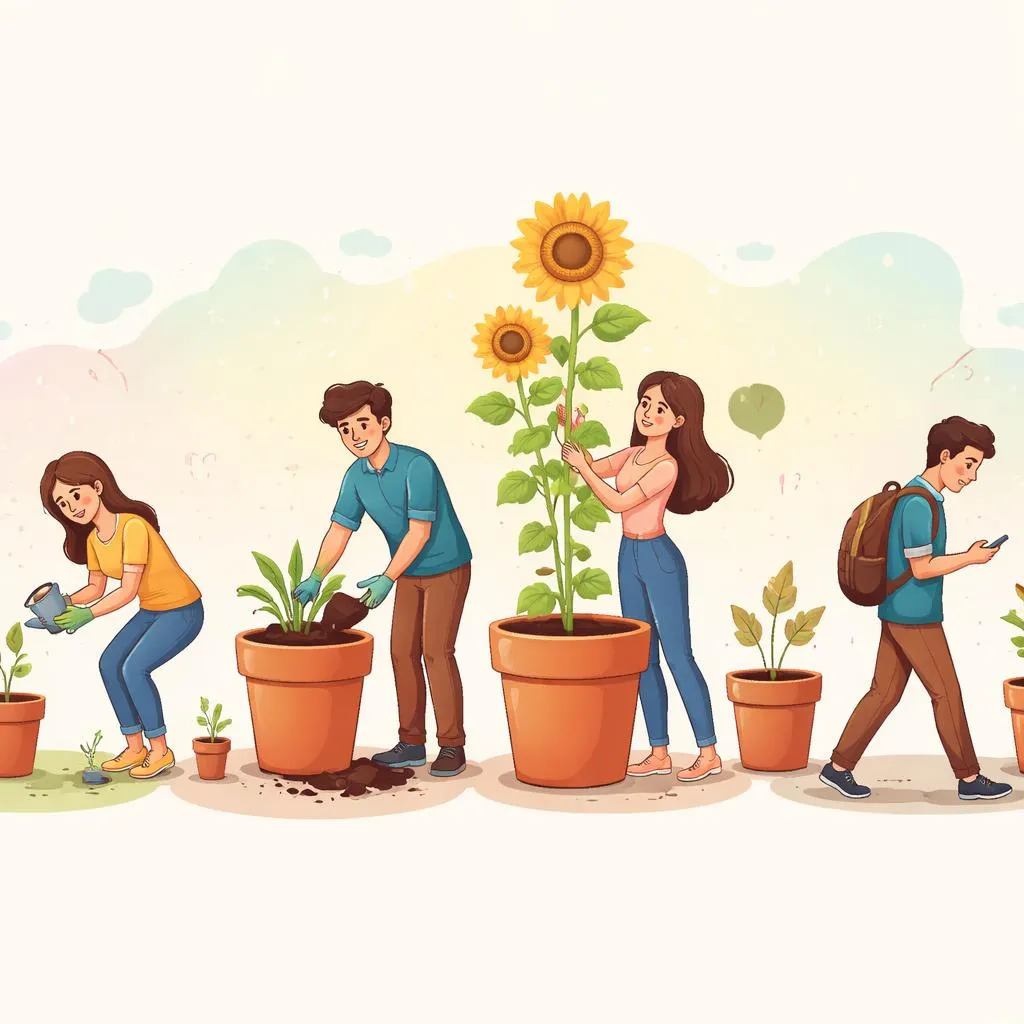 How Can I Tell Grow, Grower, Growing, and Grown Apart in My Daily English Life?