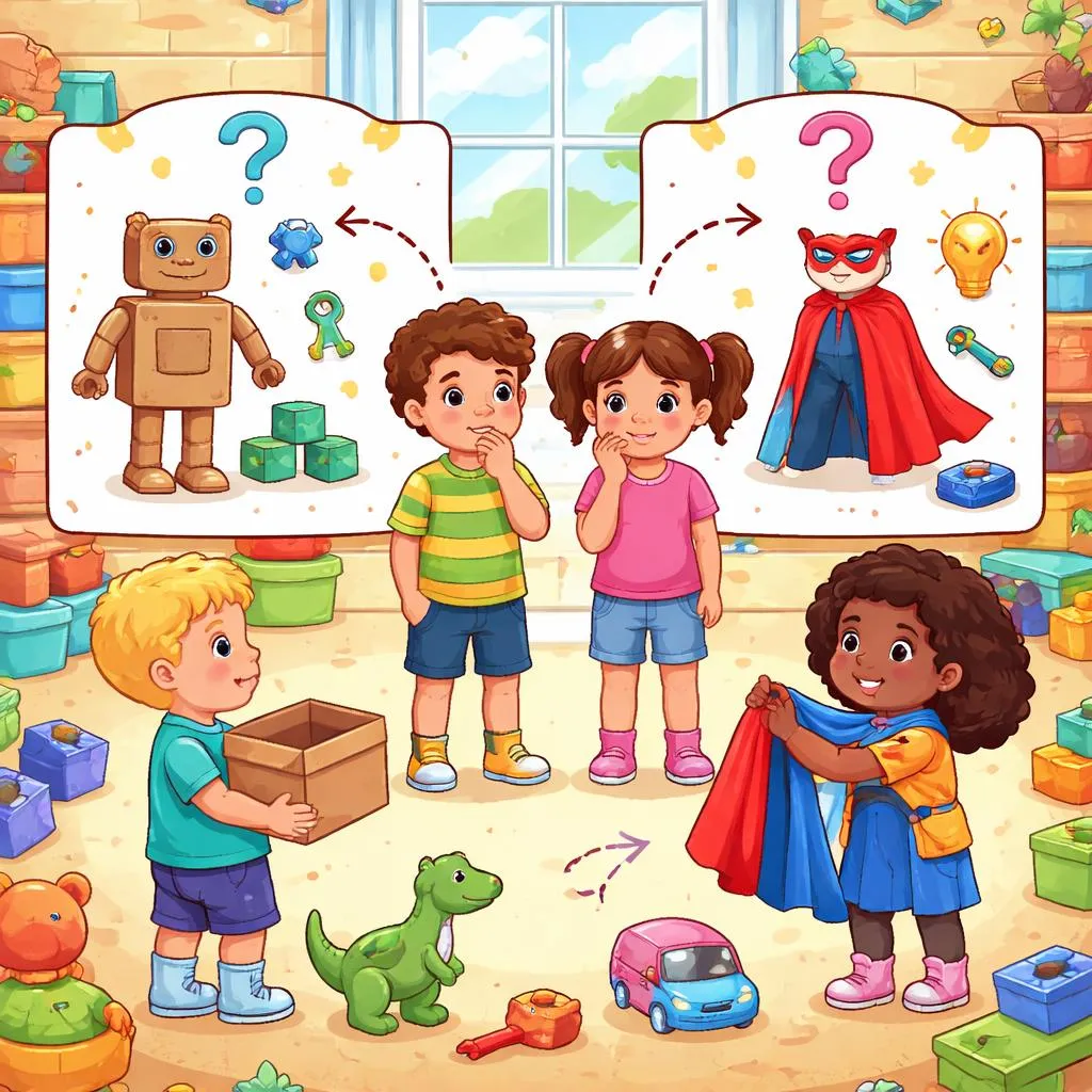 How Can Kids Decide Between Being Replacing To And Being Swapping To During Their Daily Playtime?