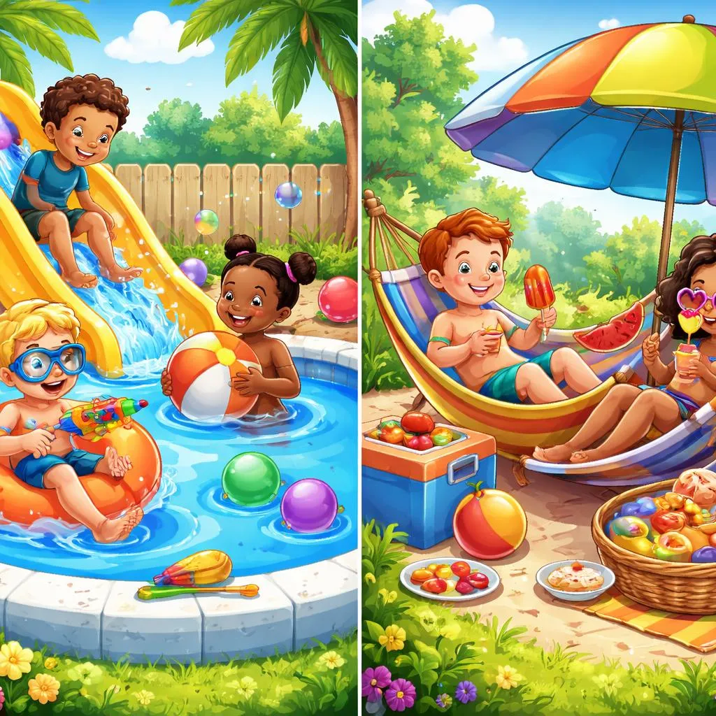 How Can Kids Easily Tell Cooling To From Chilling To During Summer Fun And Games?