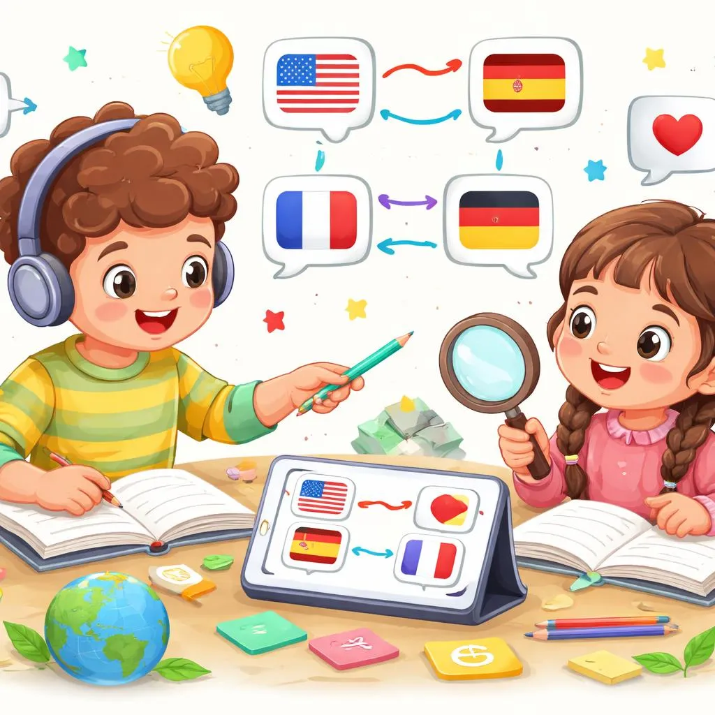 অনুশীলন ২ থেকে সঠিক বাক্যগুলি অন্য ভাষায় অনুবাদ করতে শিশুরা কীভাবে শিখতে পারে?