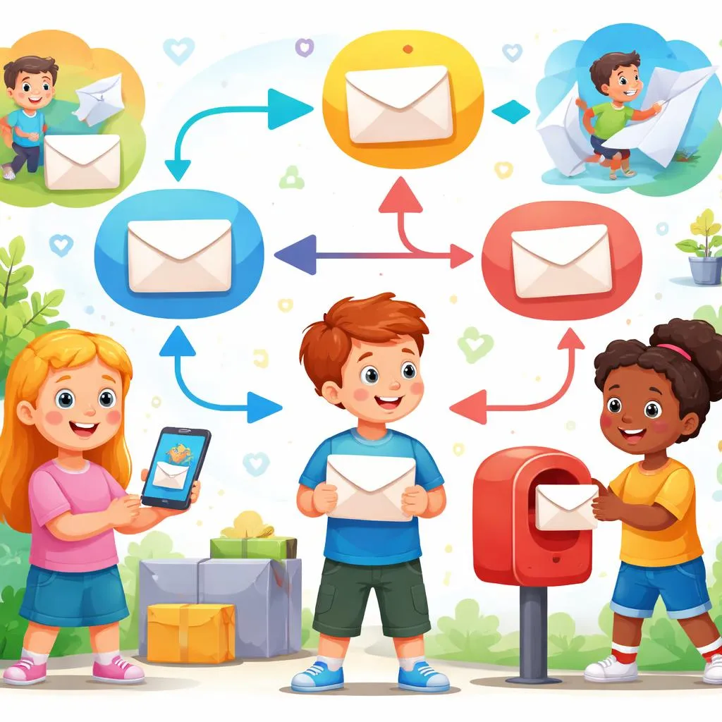 Bagaimana Anak-Anak Dapat Memahami send, sender, sending, sent Melalui Keluarga Kata Bahasa Inggris dan Pola Tata Bahasa?
