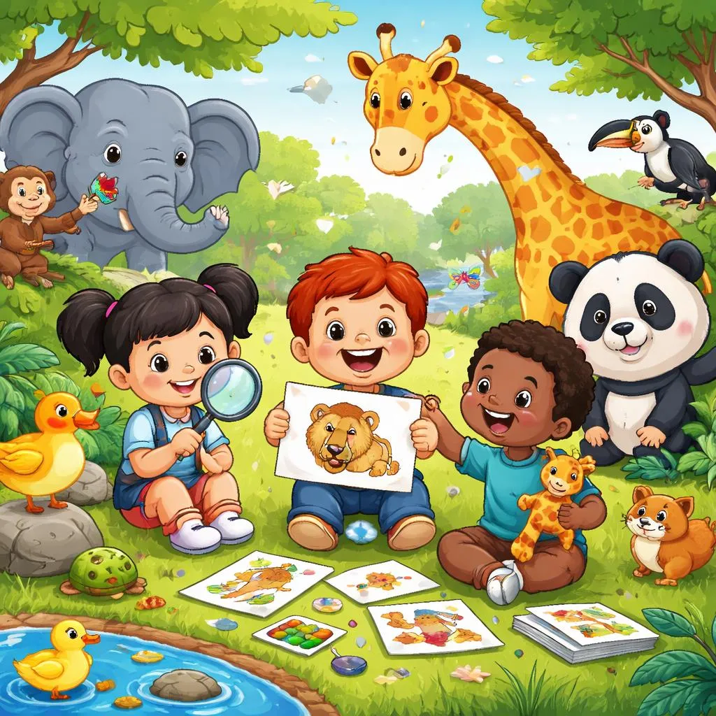 Как изучение животных на английском может быть интересным для детей?