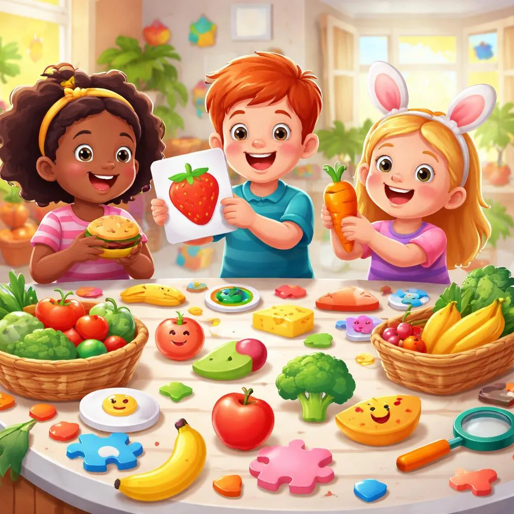 ¿Cómo puede ser divertido para los niños aprender sobre la comida en inglés?